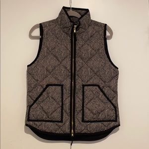 J. Crew Herringbone Vest
